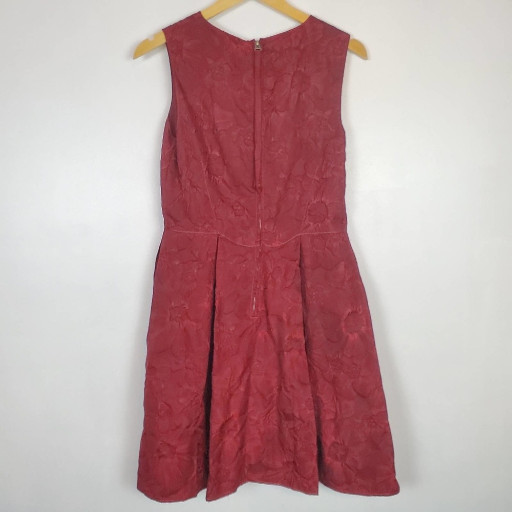 Max Studio cocktail dress jacquard flower - Picture 4 of 6